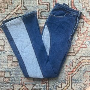 Color Block Wide Flare Pant - We the Free